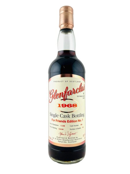 Glenfarclas 1968 Single Cask #688 For Friends Edition Nr.1