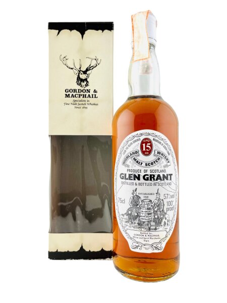 Glen Grant 1980s 15 Jahre Alt 100 Proof Licensed Bottling