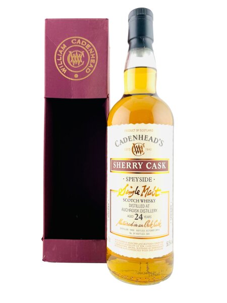 Auchroisk 1989 Cadenheads 24 Year Old Sherry Cask