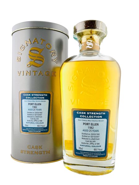 Port Ellen 1982 25 Year Old Cask Strength Collection