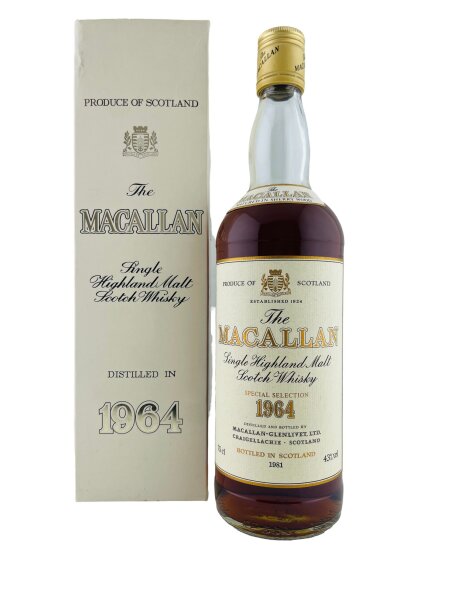 Macallan 1964 Special Selection