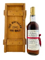 Macallan 1940 Handwritten Label