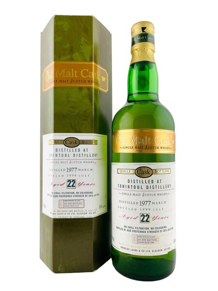 Tomintoul 1977 22 Jahre Alt Old Malt Cask