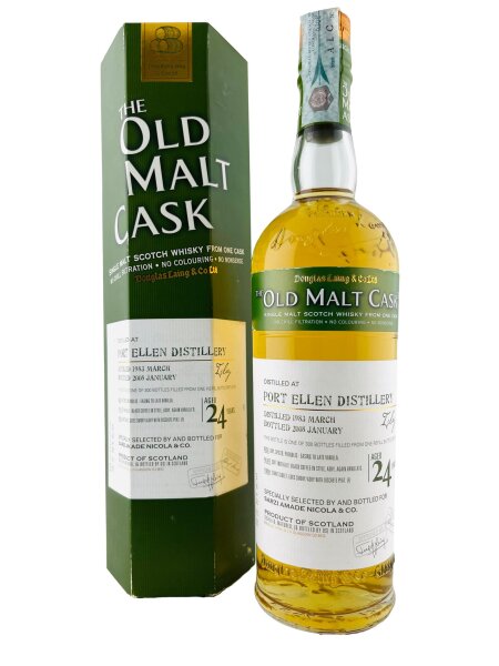 Port Ellen 1983 24 Jahre Alt Old Malt Cask For Nicola & Co.