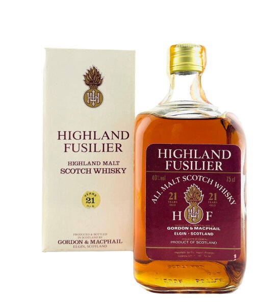 Highland Fusilier 1980s 21 Jahre Alt Pinerolo Import