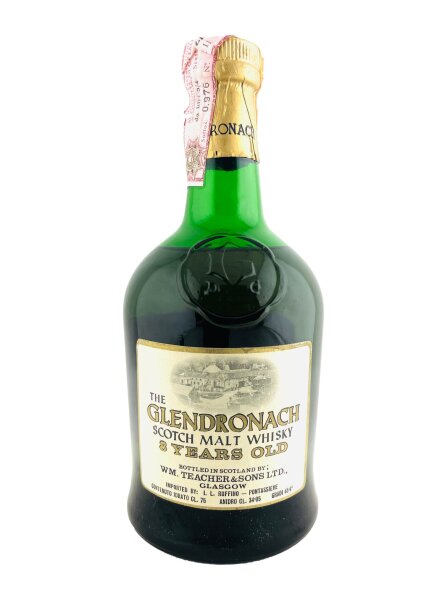 Glendronach 1970s 8 Jahre Alt Teachers Ruffino Import