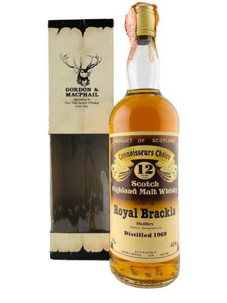Royal Brackla 1969 12 Jahre Alt Connoisseurs Choice Rossi import