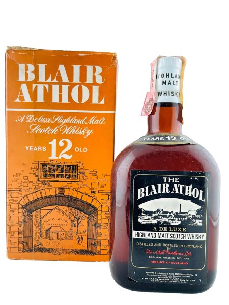 Blair Athol 1960s 12 Jahre Alt Italian Import "A De Luxe"