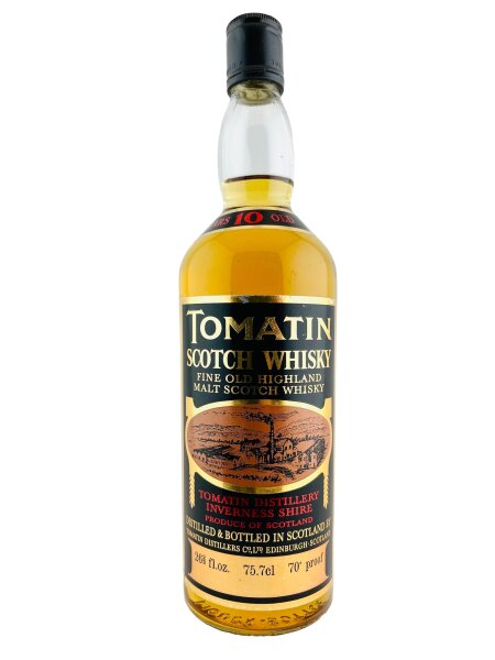 Tomatin 1980s 10 Jahre Alt 70 Proof