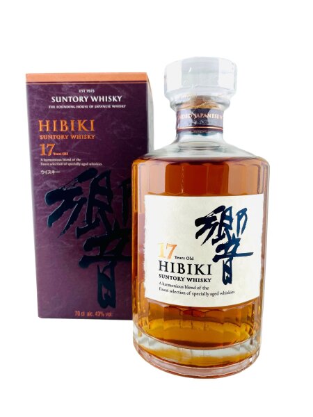 Hibiki 17 Year Old New Box