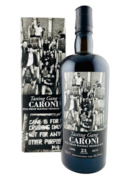 Caroni 1996 23 Jahre Alt Tasting Gang Full Proof 38th Release