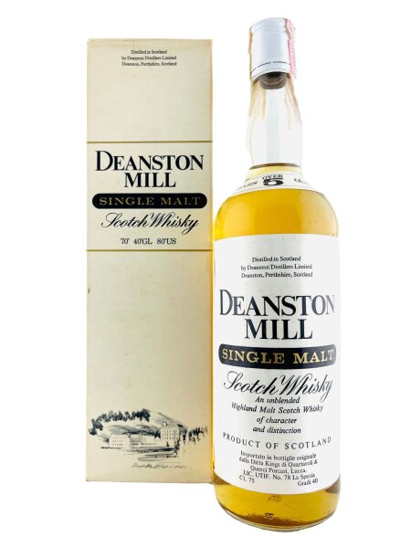 Deanston Mill 1970s 5 Jahre Alt Kings Import