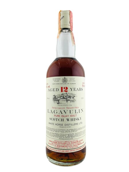 Lagavulin 1980s 12 Jahre Alt White Horse Montenegro Import