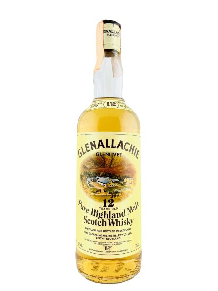 Glenallachie 1970s 12 Jahre Alt D&C Import