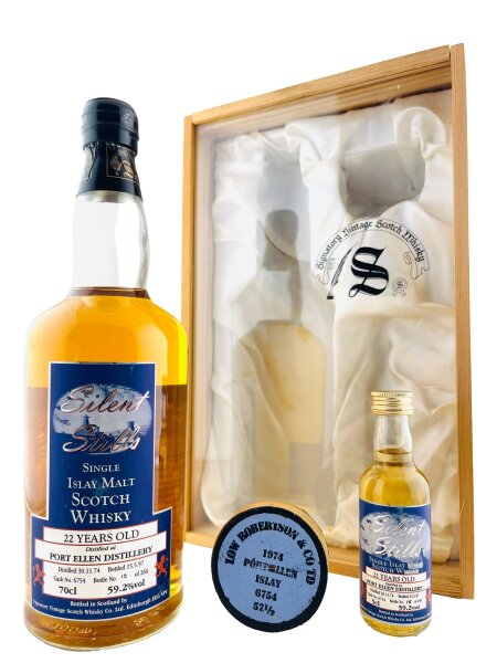 Port Ellen 1974 22 Jahre Alt Silent Stills + Miniature