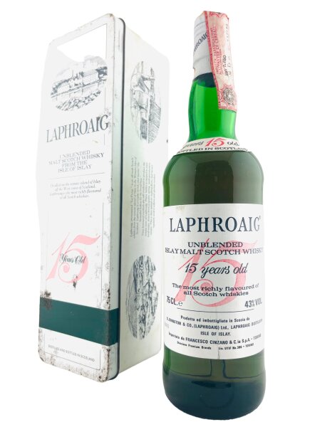 Laphroaig 1985 15 Jahre Alt Cinzano Import