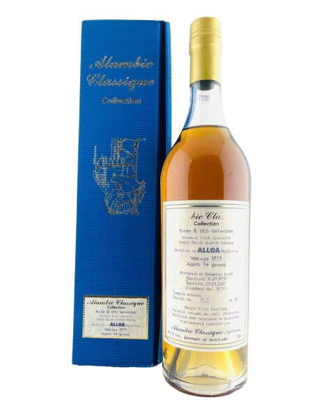 Alloa 1973 34 Jahre Alt Rare & Old Selection