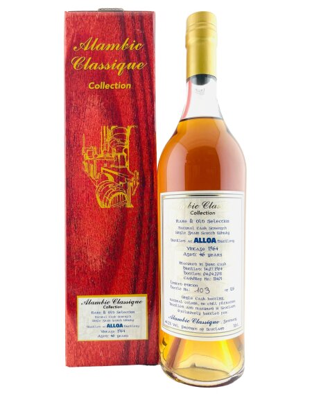 Alloa 1964 46 Jahre Alt Rare & Old Selection