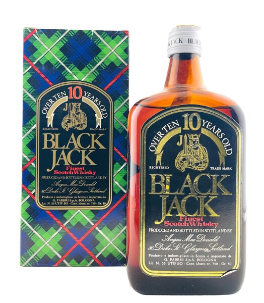 Black Jack 1970s 10 Jahre Alt