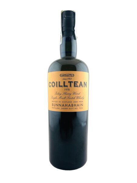 Bunnahabhain 1978 Coilltean Sherry Wood