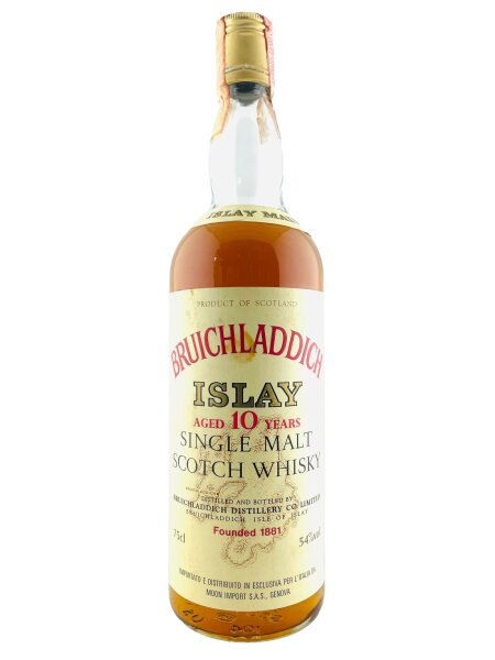 Bruichladdich 1980s 10 Jahre Alt Moon Import Cask Strength