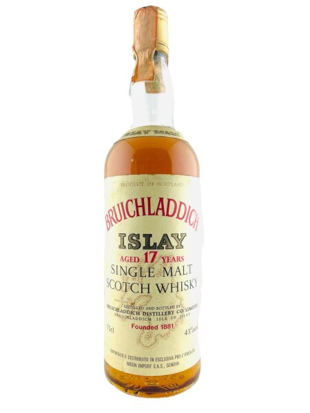 Bruichladdich 1980s 17 Jahre Alt Moon Import