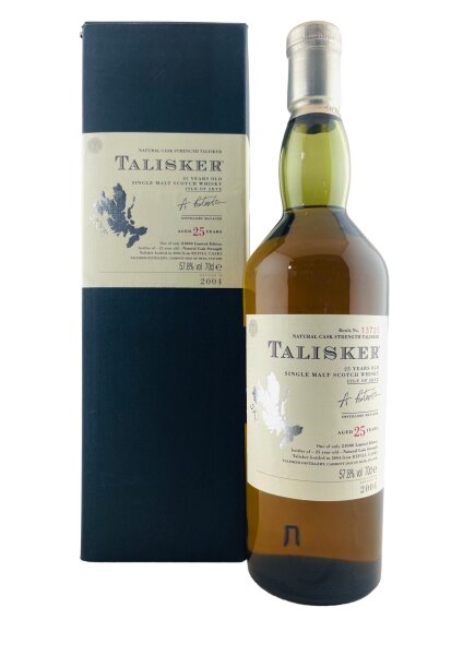Talisker 25 Jahre Alt Cask Strength 2004 Release