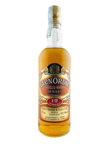Glenordie 1980s 12 Jahre Alt 43.5%