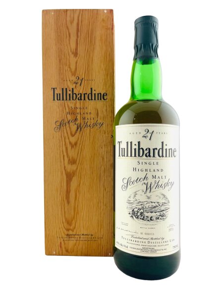 Tullibardine 1970 21 Jahre Alt US Import