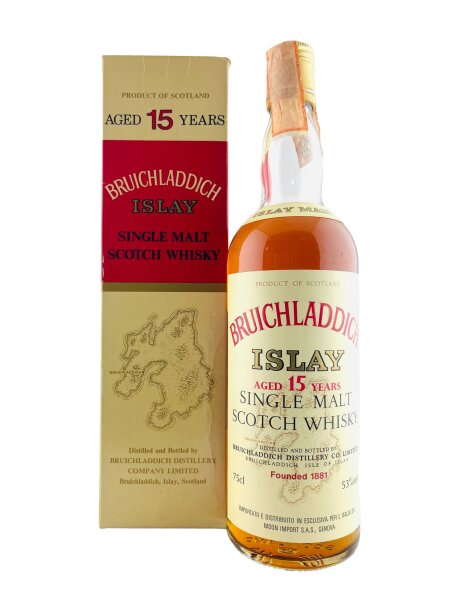 Bruichladdich 1980s 15 Jahre Alt Cask Strength Moon Import