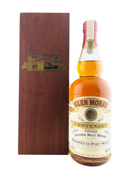 Glen Moray Centenary Port Wood Finish
