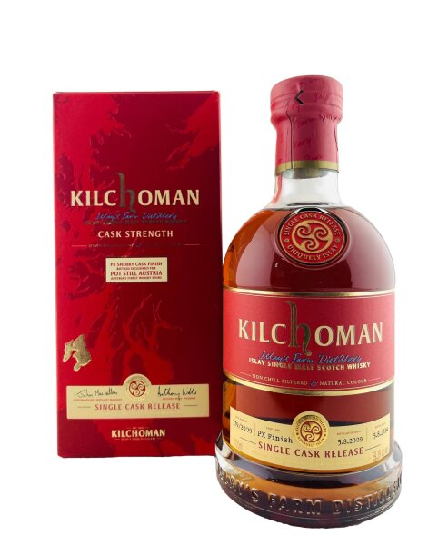 Kilchoman 2009 Single Cask PX Sherry Finish Pot Still Austria