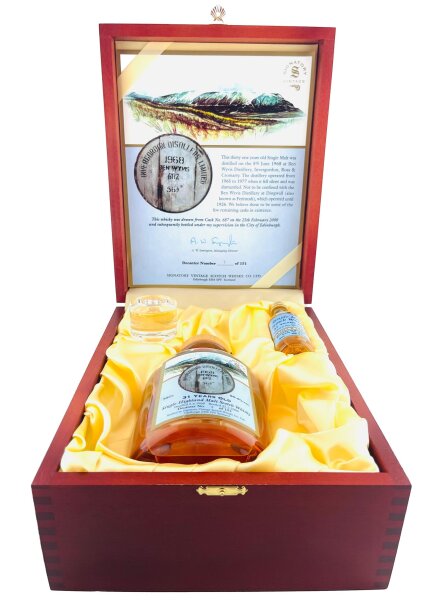 Ben Wyvis 1968 31 Year Old Gift Decanter Pack with Miniature