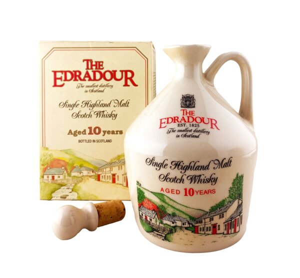 Edradour 1980s 10 Jahre Alt Keramikkrug