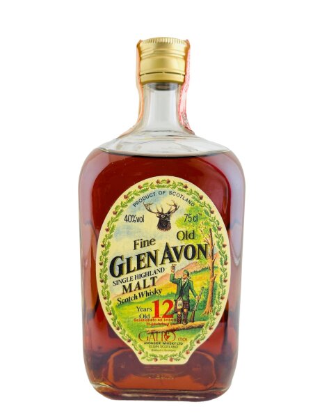 Glen Avon 1980s 12 Jahre Alt Gallo Import