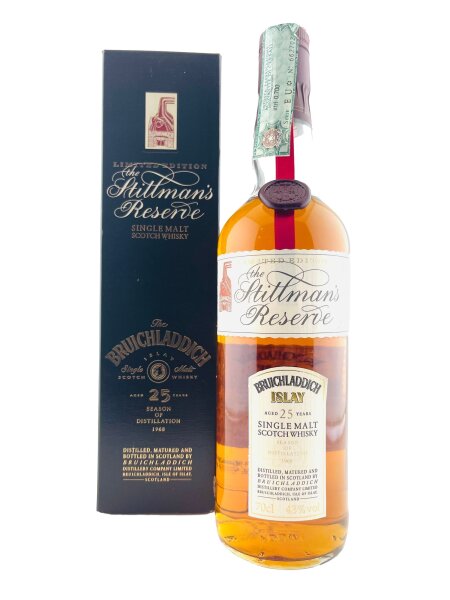 Bruichladdich 1968 25 Jahre Alt The Stillmanss Reserve