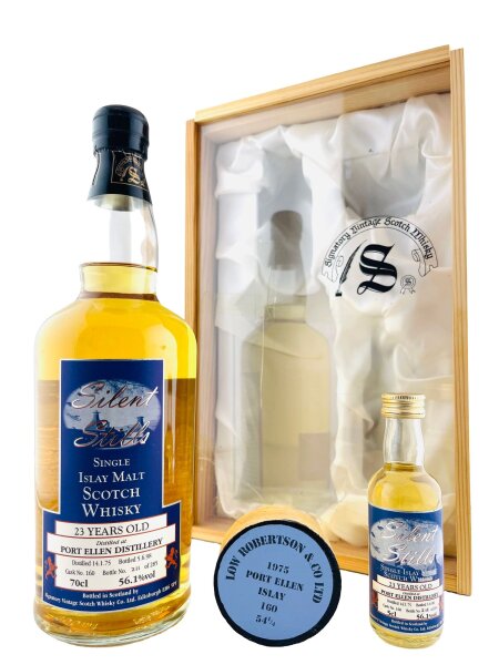 Port Ellen 1975 23 Year Old Silent Stills + Miniature