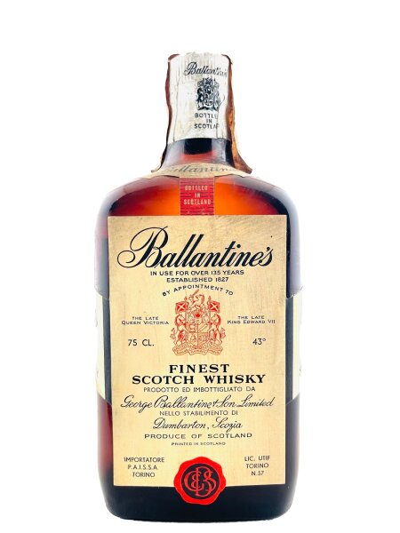 Ballantines 1960s Finest P.A.I.S.S.A Import