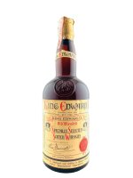 King Edward I. 1960s Rossi Import Cream Label