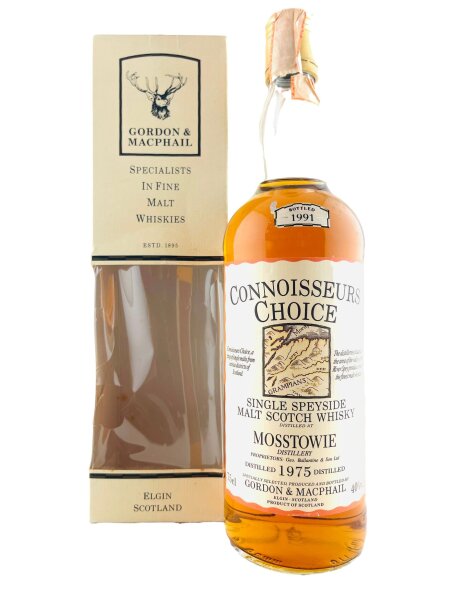 Mosstowie 1975 Connoisseurs Choice