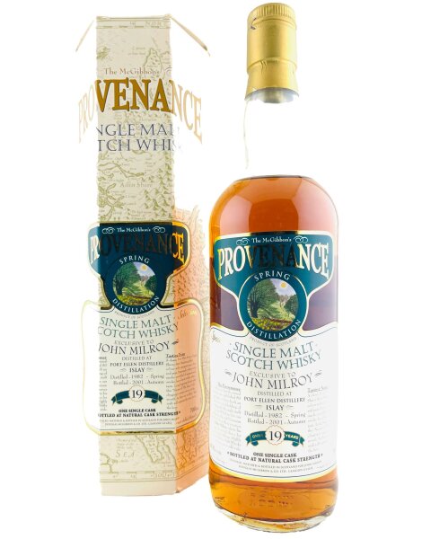 Port Ellen 1982 19 Year Old Provenance for John Milroy "Spring"
