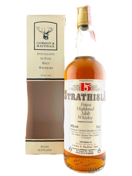 Strathisla 1980s 15 Year Old Licensed Bottling Meregalli Import