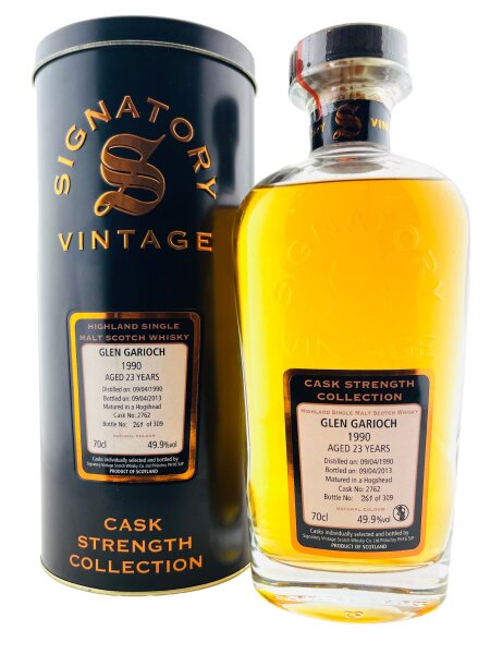 Glen Garioch 1990 23 Jahre Alt Cask Strength Collection
