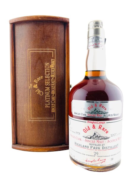 Highland Park 1978 29 Jahre Alt The Platinum Selection Old & Rare