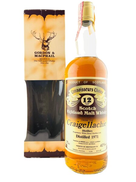 Craigellachie 1971 12 Jahre Alt Connoisseurs Choice Donini Import