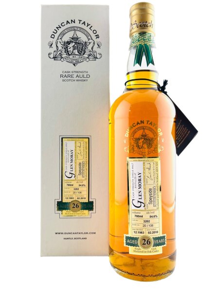 Glen Moray 1983 26 Jahre Alt Rare Auld