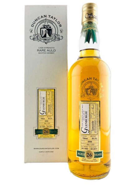 Glenburgie 1985 26 Jahre Alt Rare Auld