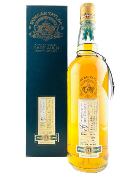 Glen Grant 1974 33 Jahre Alt Rare Auld