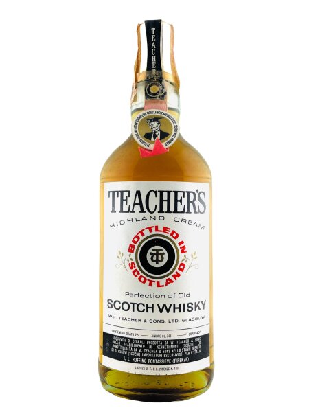 Teachers Highland Cream 1970s 40%