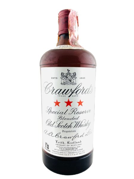 Crawfords 1980s Special Reserve 3 Stars